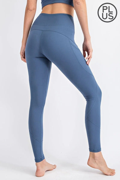 Full Length Wide Waistband Leggings