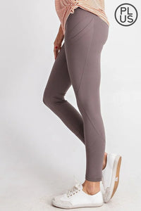 Full Length Wide Waistband Leggings