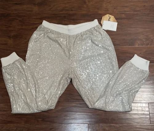 Sequin Jogger Pants